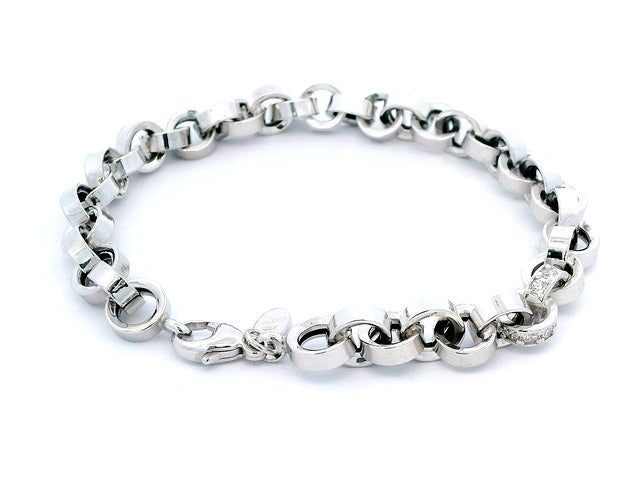 14KT Cable Link Bracelet