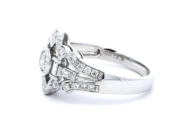 14KT Art Deco Inspired Ring