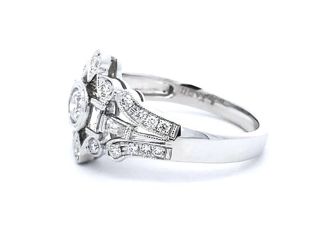 14KT Art Deco Inspired Ring