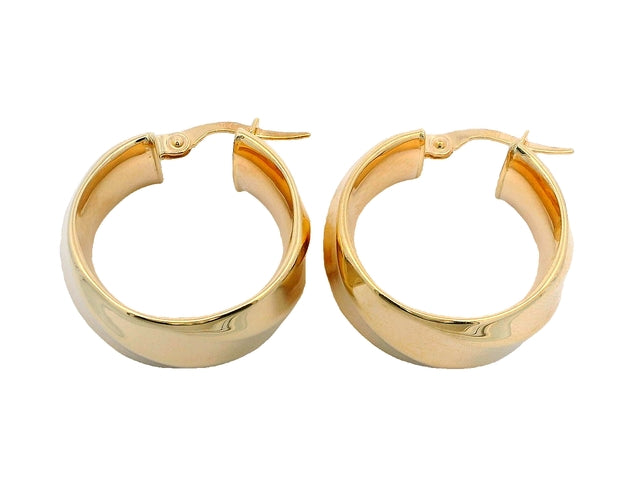 10KT Hoop Earrings
