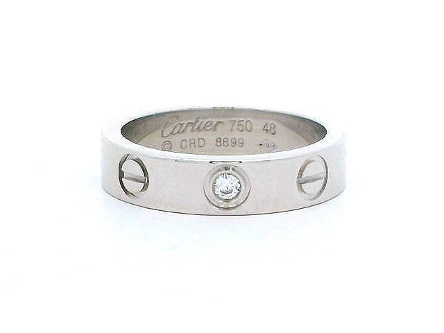 Single Diamond Cartier "Love" Band