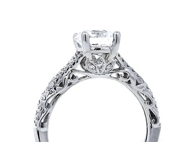 Diamond Engagement Ring with a 1.52 ct Lab Grown
