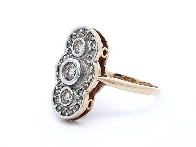 14KT Antique Style Ring