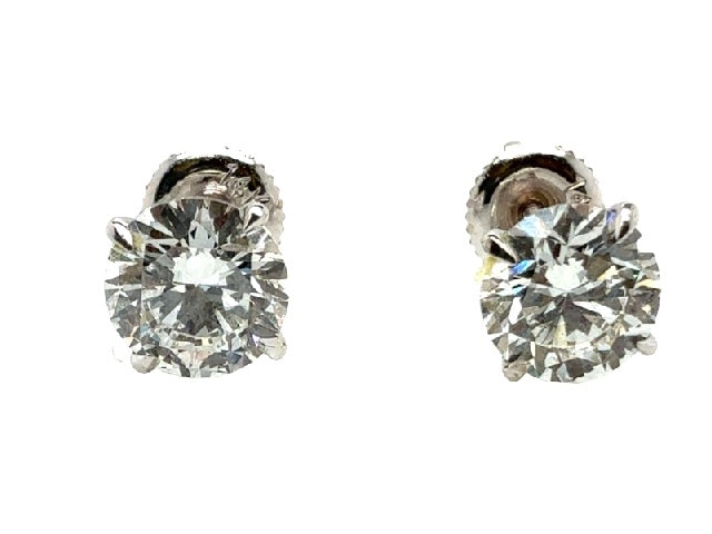 1.40 ctw LAB Diamond Stud Earrings