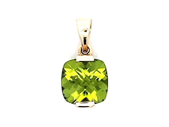 Lady's Solitaire Cushion Perid