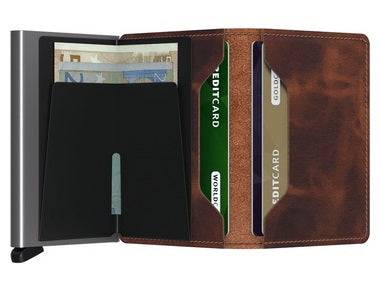 Secrid Vintage Brown Slimwalle