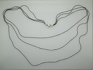 Black White Tiered Necklace