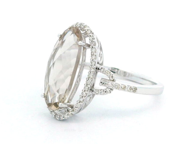Smokey Quartz Ring