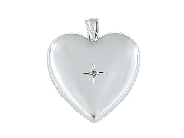 Silver and Steel Locket for Ashes