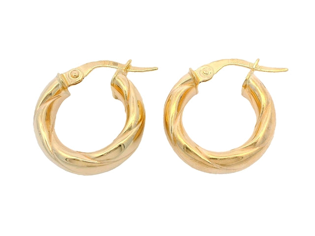 10KT Hoop Earrings