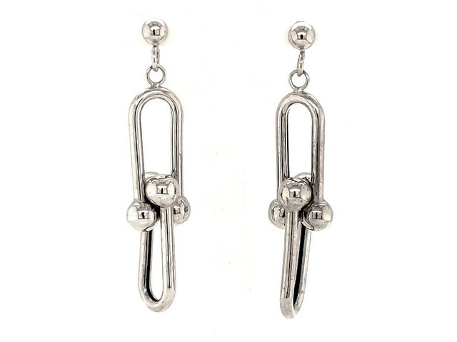 14KT Interlocking Earrings