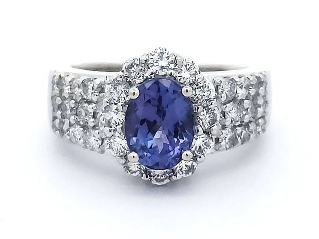 Tanzanite & Diamond Ring