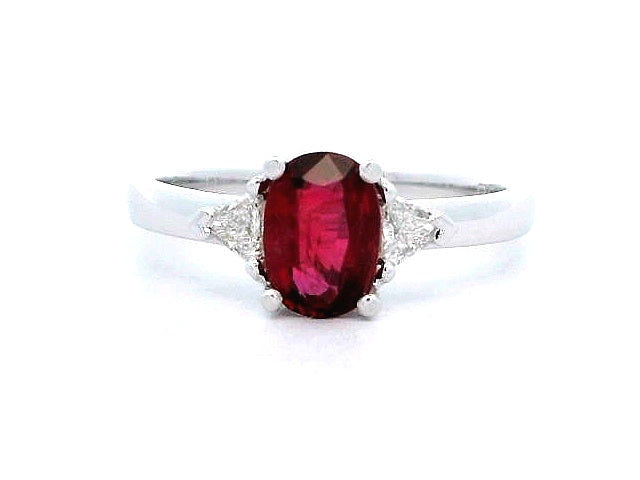 18KT Ruby & Diamond Ring