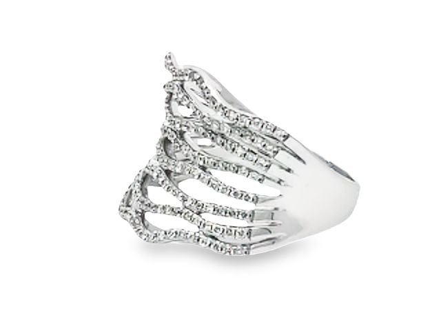 14KT Fancy Diamond Ring