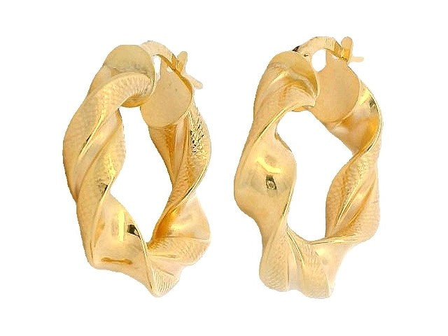10KT Hoop Earrings