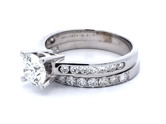 Natural Diamond Engagement Set