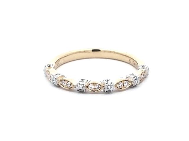 14KT Diamond Set Band