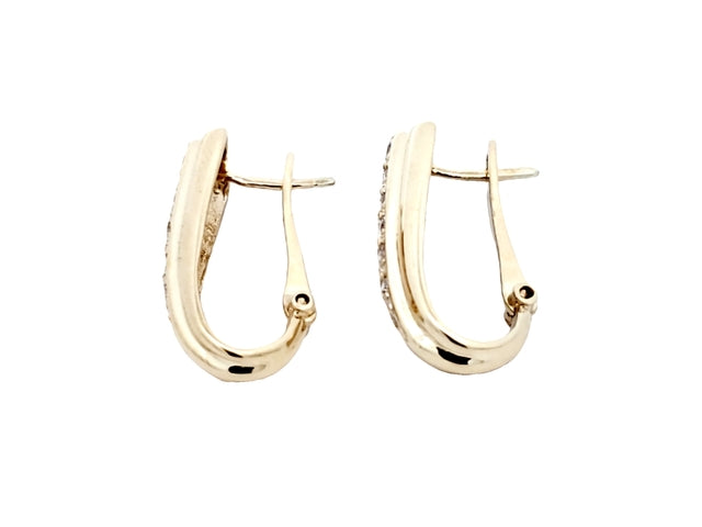 10KT Diamond Earrings