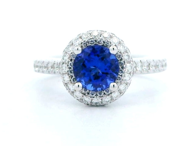 Tanzanite & Diamond Ring