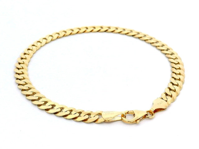 10KT Curb Link Bracelet
