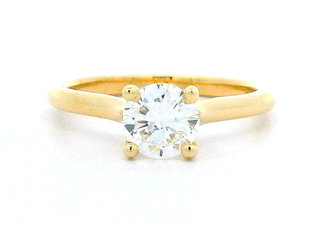 18KT Solitaire Engagement Ring