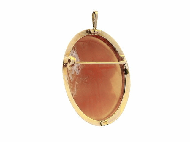 18KT Cameo Brooch