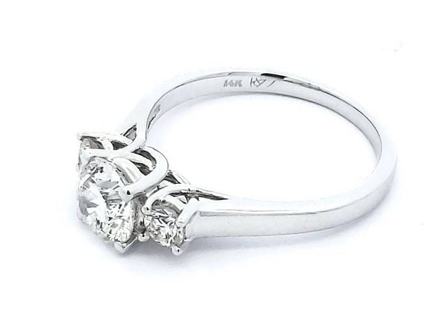 1.34 ctw Trinity Ring