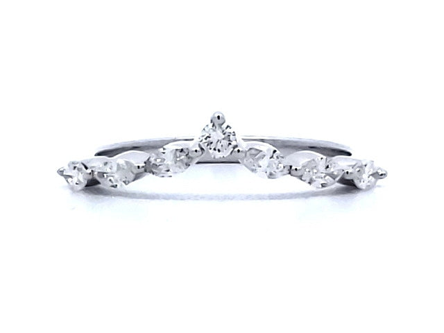 Fitted Marquise Diamond Band