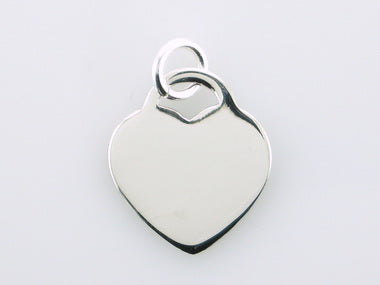 Silver Heart Shaped Pendant