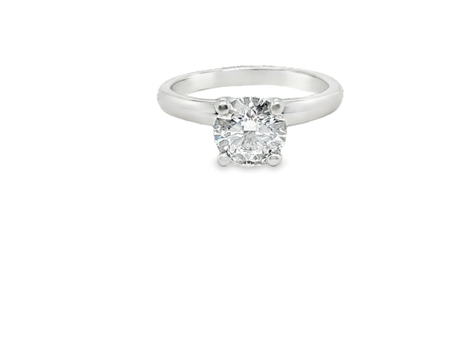 0.74 CT Internally Flawless D colour Engagement Ring
