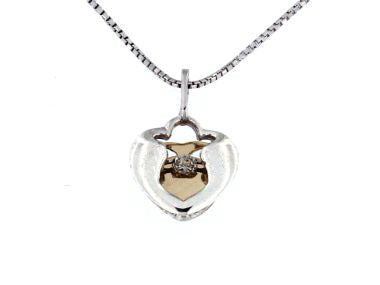 Dancing Diamond Pendant