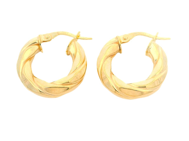 10KT Hoop Earrings