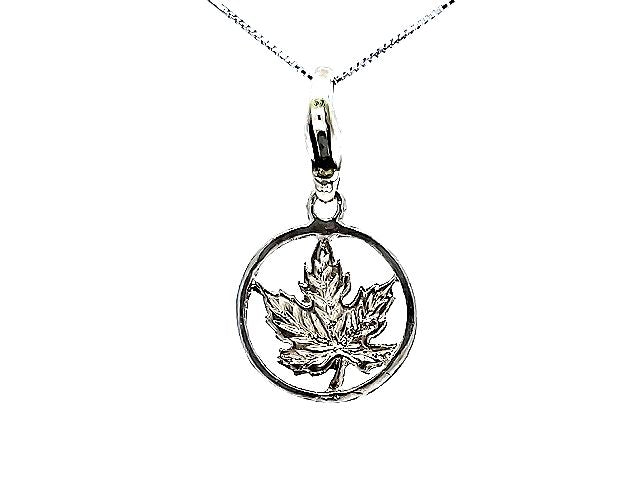 Maple Leaf Charm