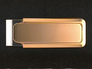 Gold Plate Money Clip