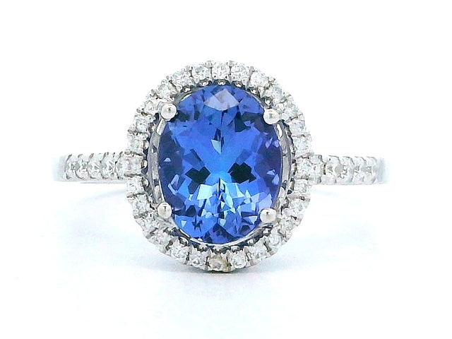 Tanzanite & Diamond Ring