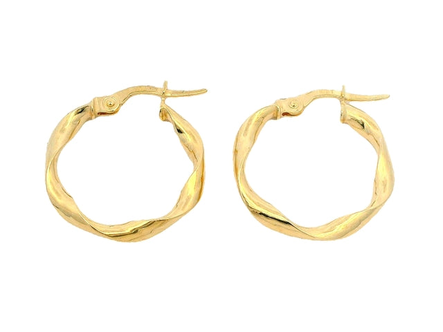 10KT Hoop Earrings