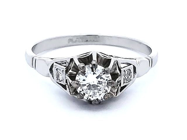 Platinum Diamond Ring
