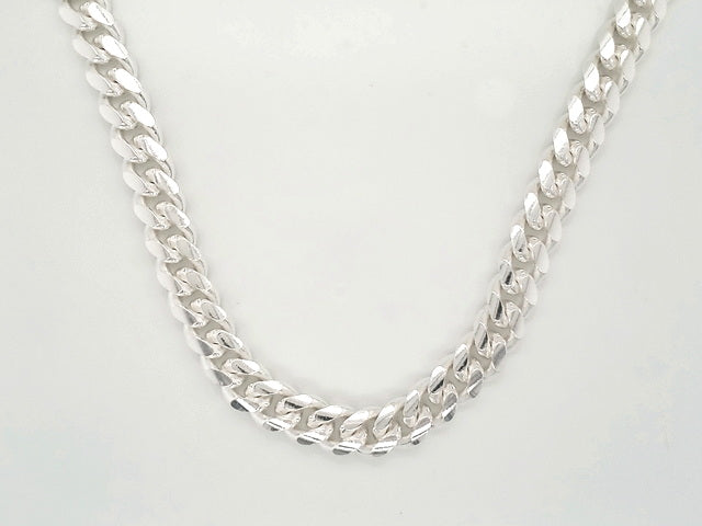 28 inch Silver Miami Cuban Chain