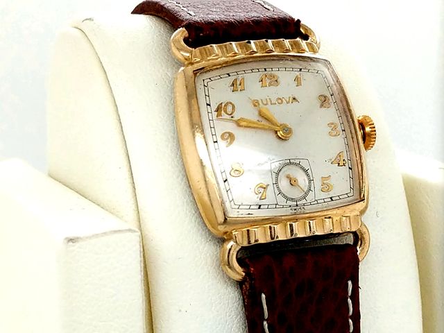 Bulova Gent's Vintage Gold Pla