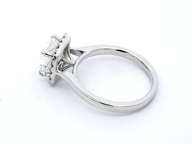 2.01 ct Princess Cut Diamond Engagement Ring