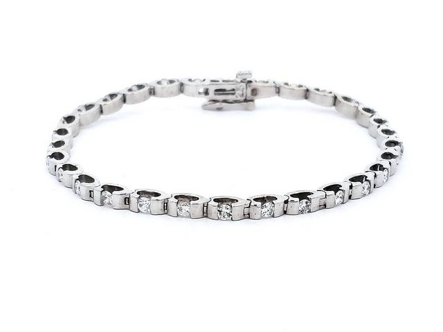 1.55 ctw Diamond Tennis Bracelet