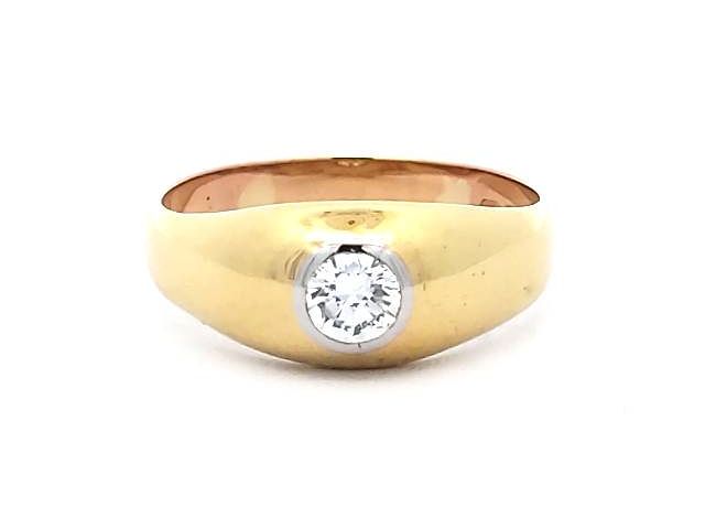 22KT Ring with 0.50 ct Diamond