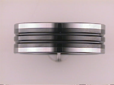 Tungsten & Black Ceramic Band