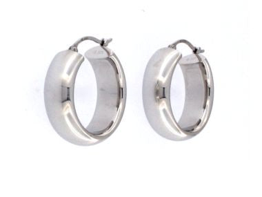 Silver Hoop Earrings