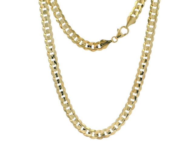 10KT Curb Chain