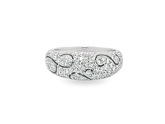 14KT Pavee Diamond Band