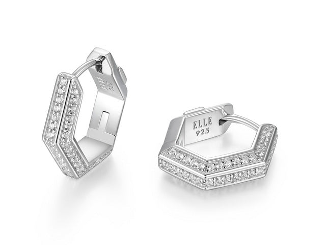 ELLE Cheer Hoop Earrings