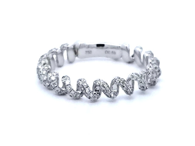 18KT Fancy Diamond Band