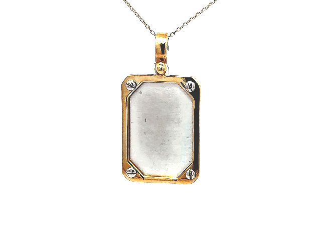 10KT Dog Tag