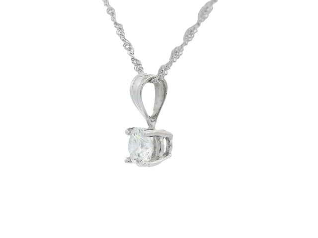 0.42 ct Diamond Pendant
